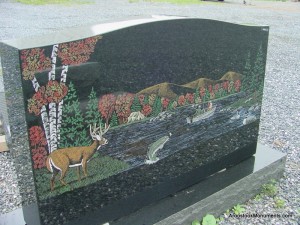 Laser Etched Monuments - Aroostook Monuments